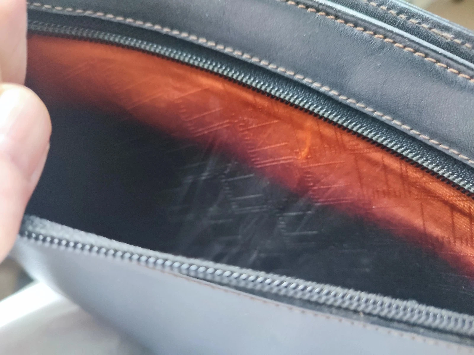 sacoche Dunhill en cuir – photo 11
